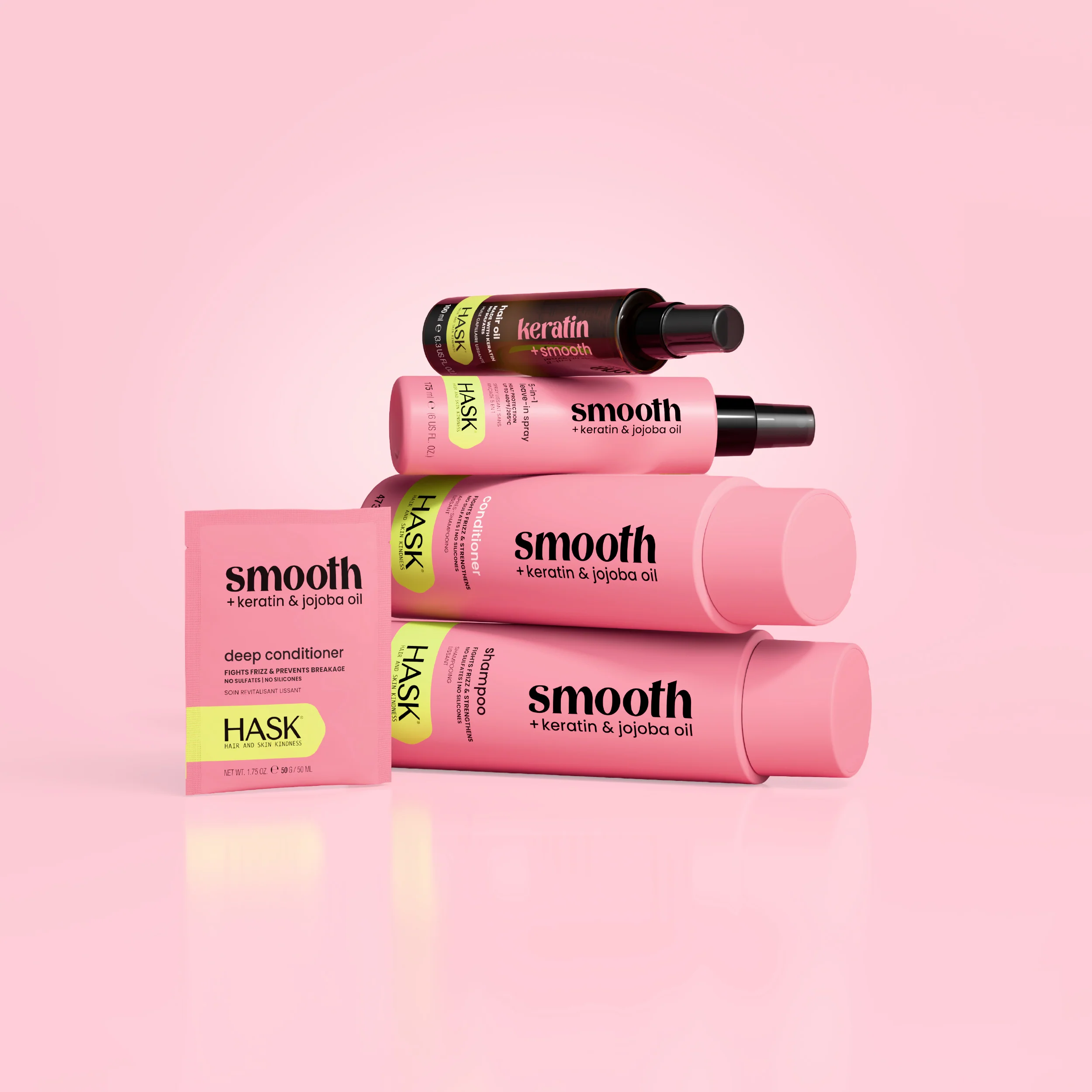 Smooth + Keratin & Jojobal Oil Shampoo - Image 8